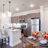 Well-lit kitchen with ample counter space